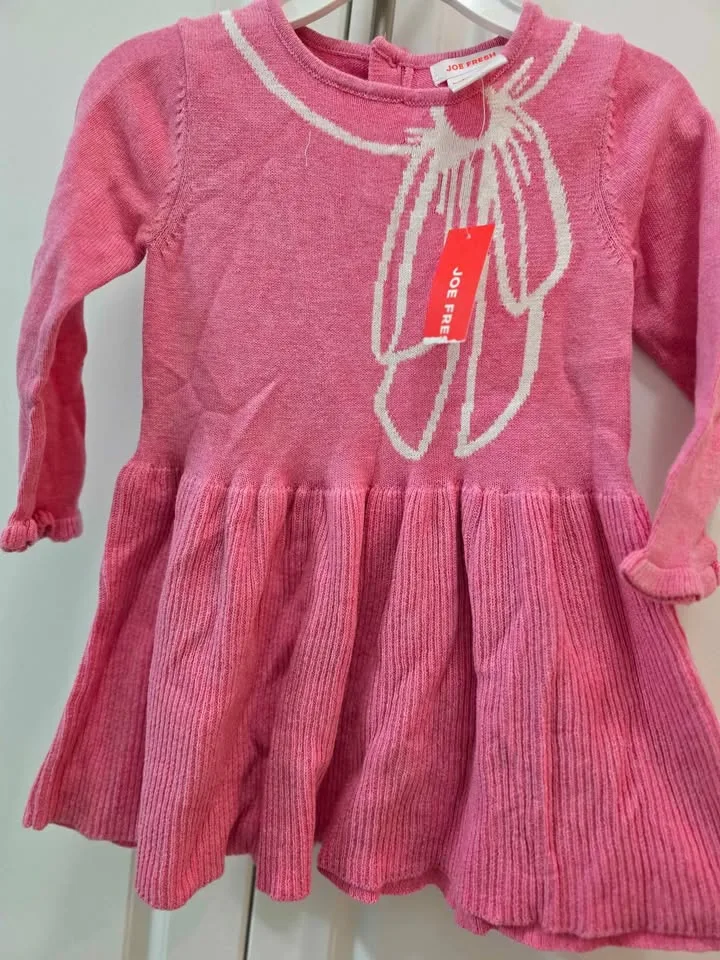 *New* 24M winter soft dress pink image indicator(3)