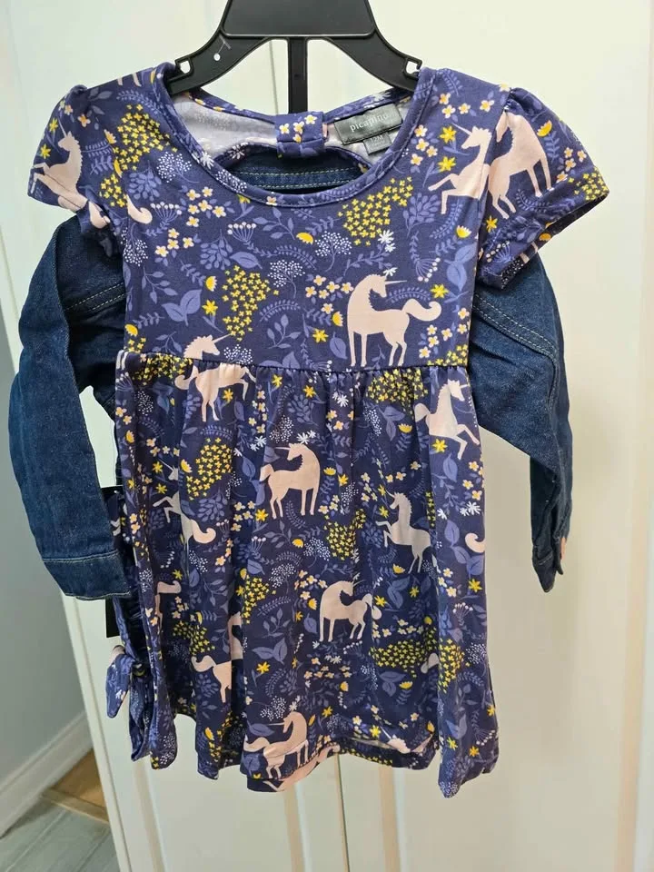 *New* 3pcs 12M adorbale outfit with jacket image indicator(2)