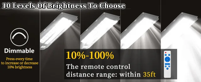 Outdoor Solar Street Light Wide Angle 680000 LM Dusk image indicator(8)