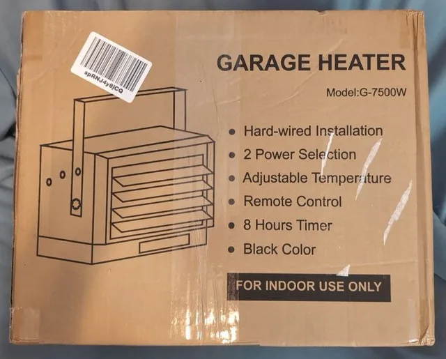 Fan-Forced Garage/Shop Heater w/ Remote image indicator(3)