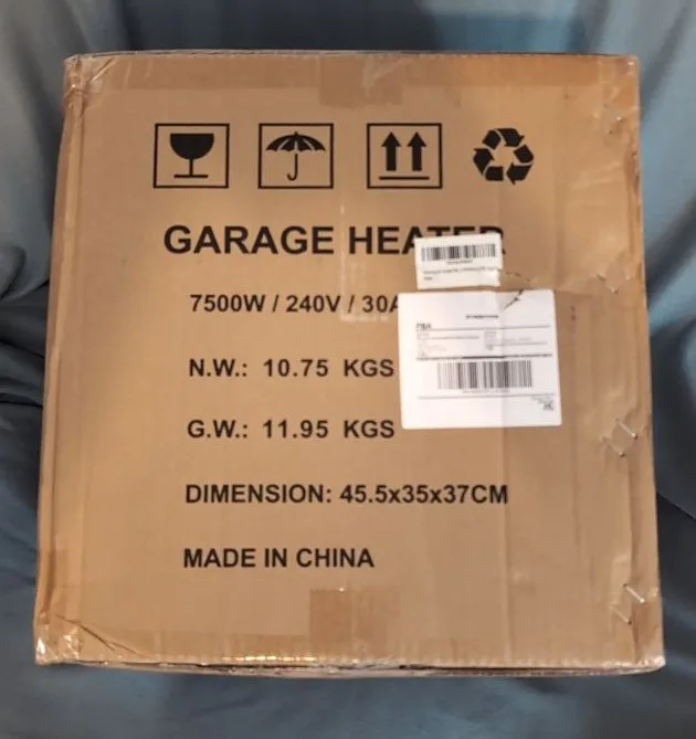 Fan-Forced Garage/Shop Heater w/ Remote image indicator(5)