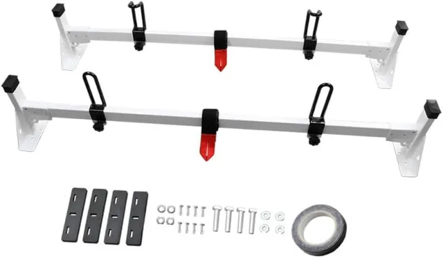 NEW Vantech 2-Bar Roof Ladder Rack thumbnail