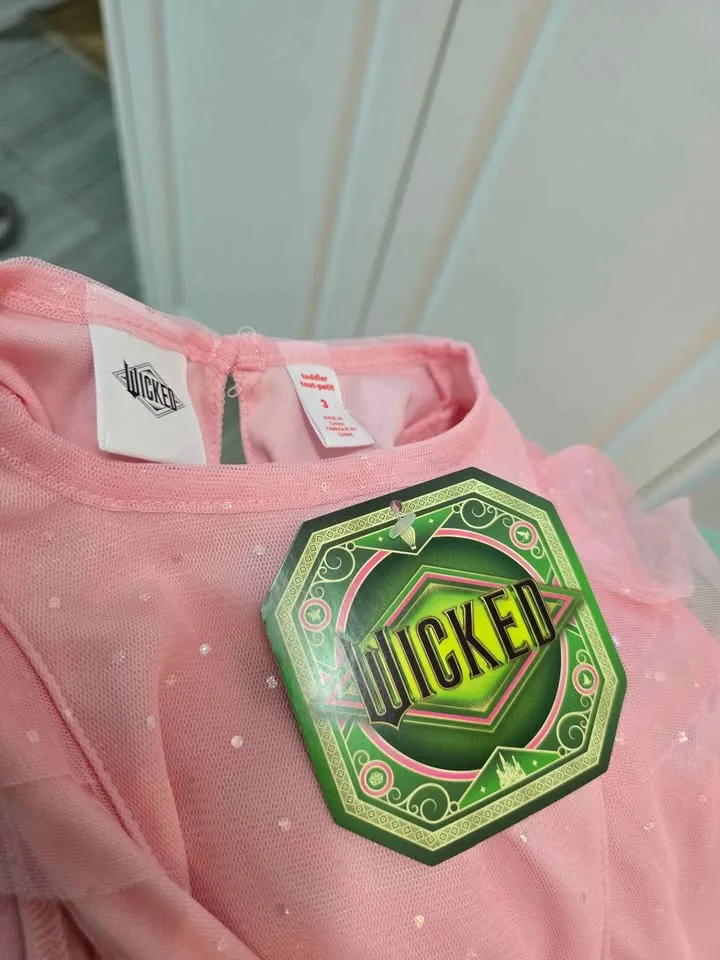 *New* pink wicked baby puffy dress size 3t image indicator(2)