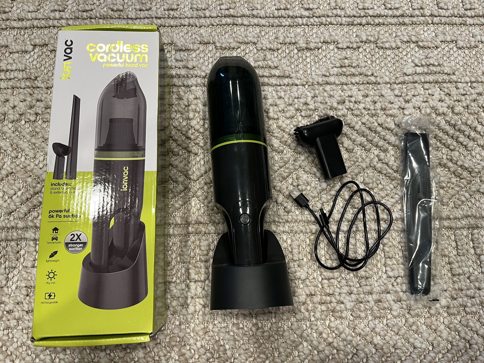 Cordless Handheld Vacuum (ionvac)