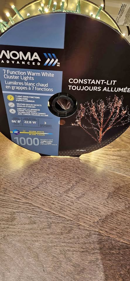 Noma 7 Function Warm Cluster lights