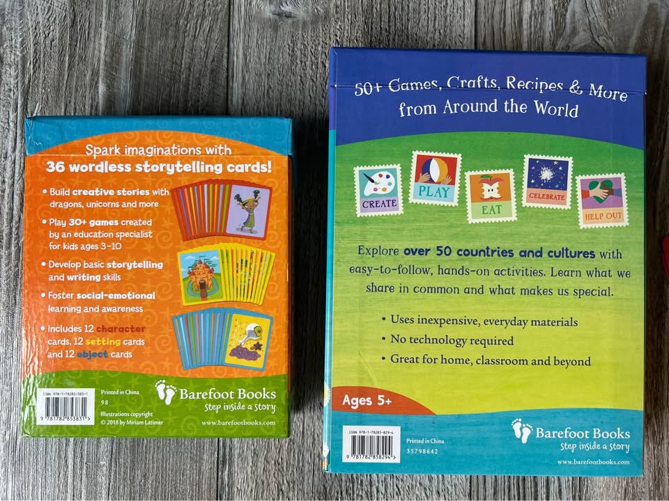 2 Barefoot Books Story Card Sets - photo 2