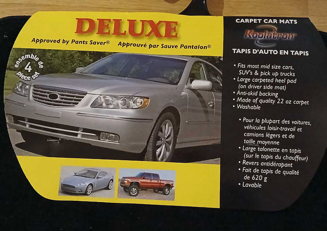 New Deluxe car mat set. Smoke Free & Clean - photo 3