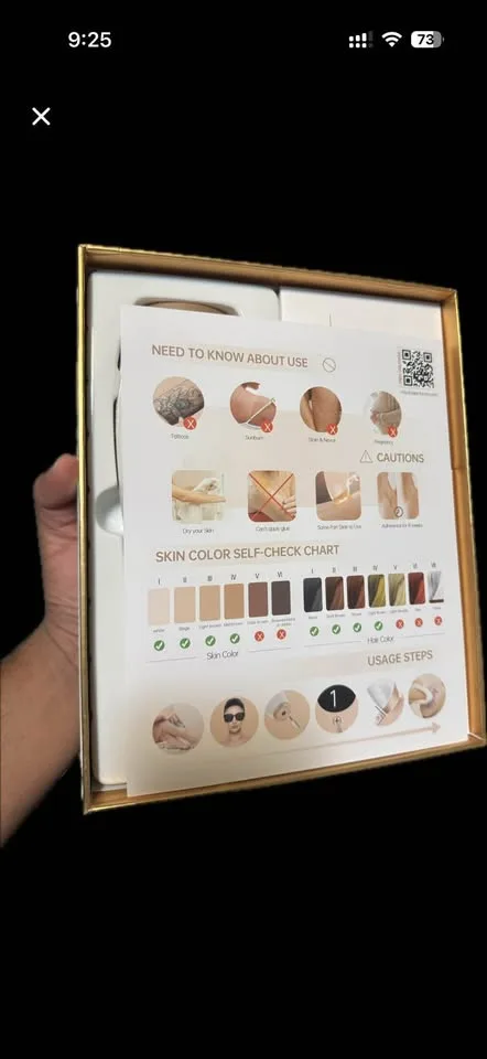 LAZER HAIR REMOVAL DEVICE image indicator(3)