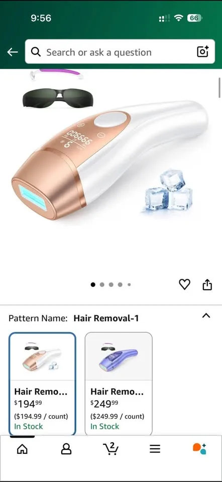 LAZER HAIR REMOVAL DEVICE image indicator(4)