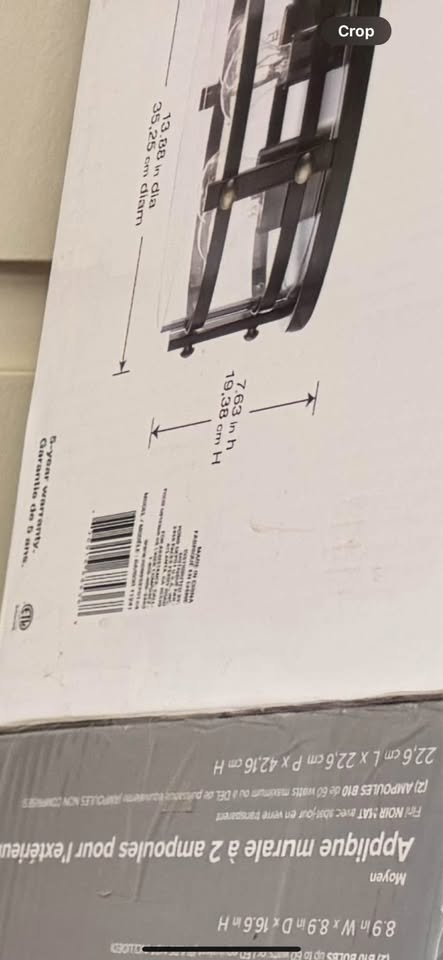 paid $1300 Brand new in box light fixtures indoor/outdoor Steal - photo 2