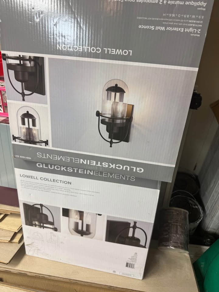 paid $1300 Brand new in box light fixtures indoor/outdoor Steal - photo 5