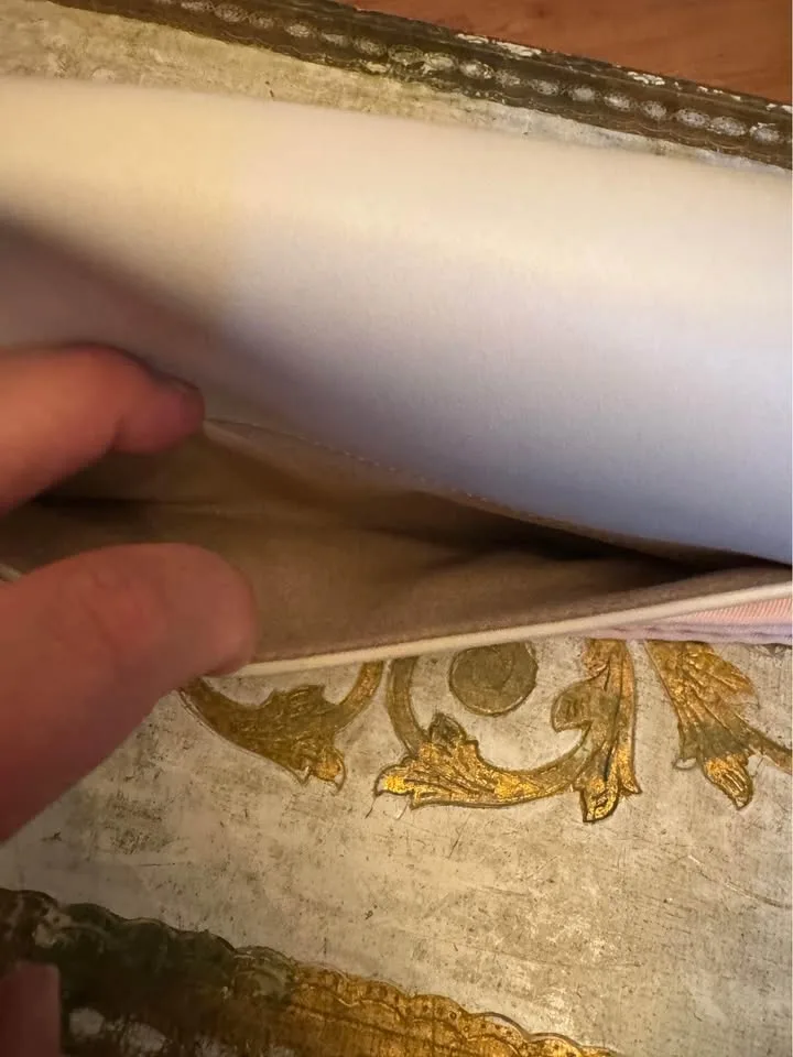 BN Stuart Weitzman White leather bag image indicator(5)