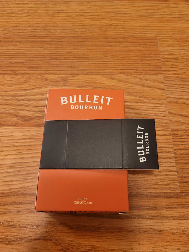 Brand New Bulleit Bourbon Orange 4oz Flask - photo 5