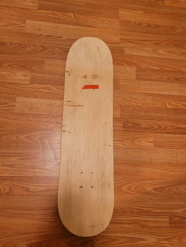 Natural Wood Skateboard Deck - photo 3
