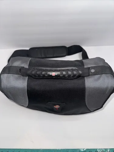 SWISSGEAR The Mythos Backpack Black Gray with /Shoulder 12”x5”x9 image indicator(2)