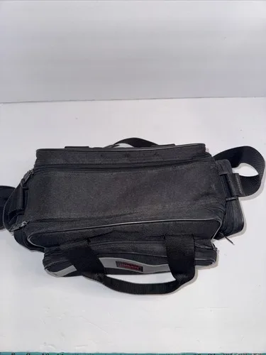 Harrison Camera Bag Shoulder Bag Black Nylon 13”x8”x7” image indicator(2)