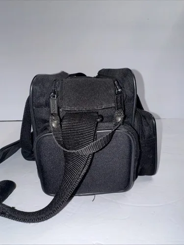 Harrison Camera Bag Shoulder Bag Black Nylon 13”x8”x7” image indicator(4)