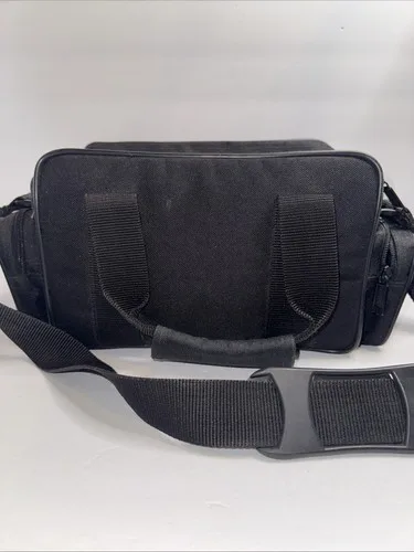 Harrison Camera Bag Shoulder Bag Black Nylon 13”x8”x7” image indicator(5)