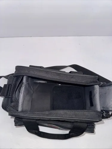 Harrison Camera Bag Shoulder Bag Black Nylon 13”x8”x7” image indicator(6)