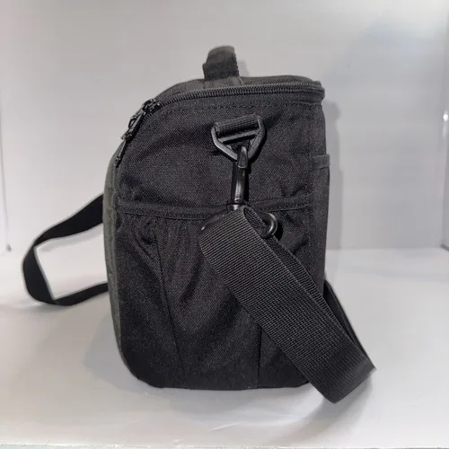 Lowepro Black Digital Camera Pouch Shoulder Bag 9”x6”x8.5” image indicator(2)