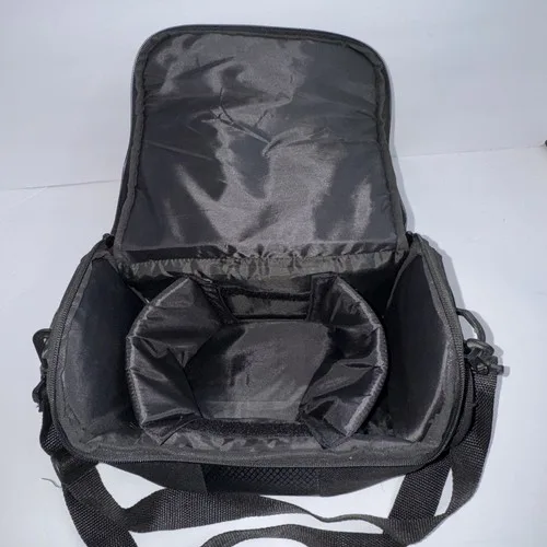 Vivitar Camera Bag with Shoulder Strap Black Padded 11”x8”x7” image indicator(7)