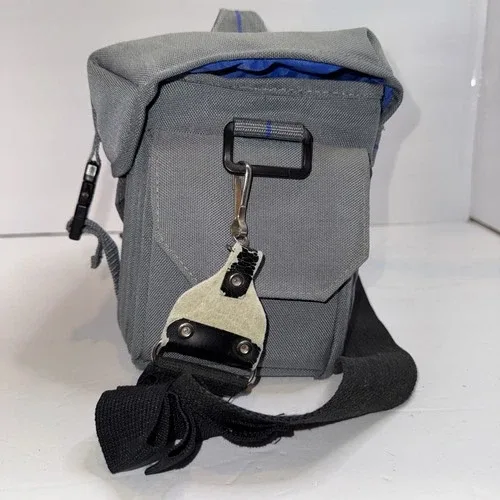 Mustang Camera Case with Shoulder Strap Grey 10”x5”x8” image indicator(3)