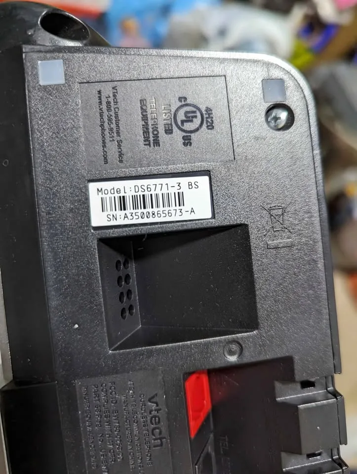 Vtech DS 6771-3 Cordless phone image indicator(2)