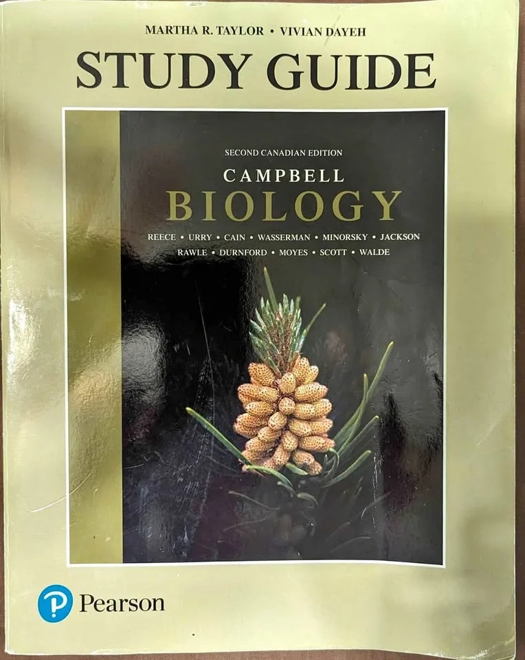 Biology Textbood & study guide