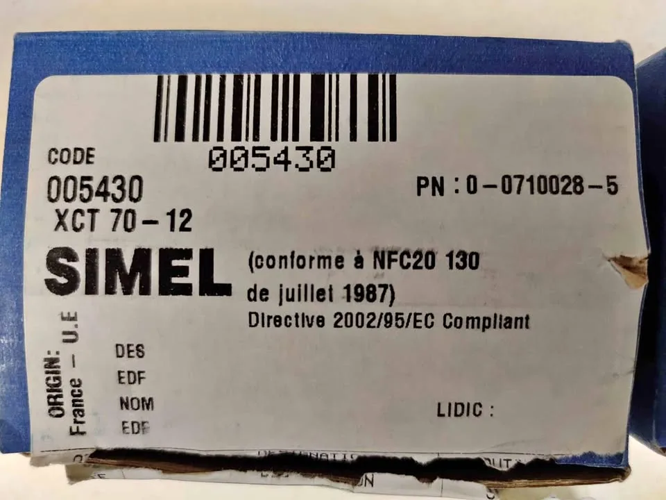 Simel XCT [hidden information]