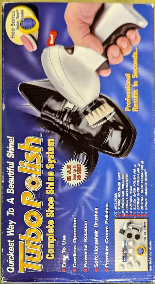 Turbo Polish Complete Shoe Shine System