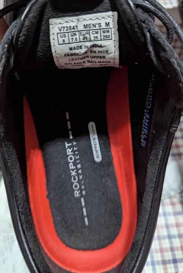 Real leather shoes size 8 image indicator(4)