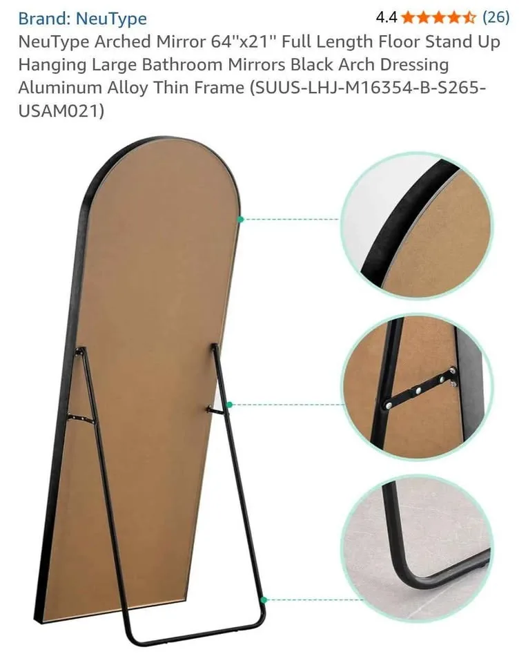 Full length Arch mirror image indicator(5)
