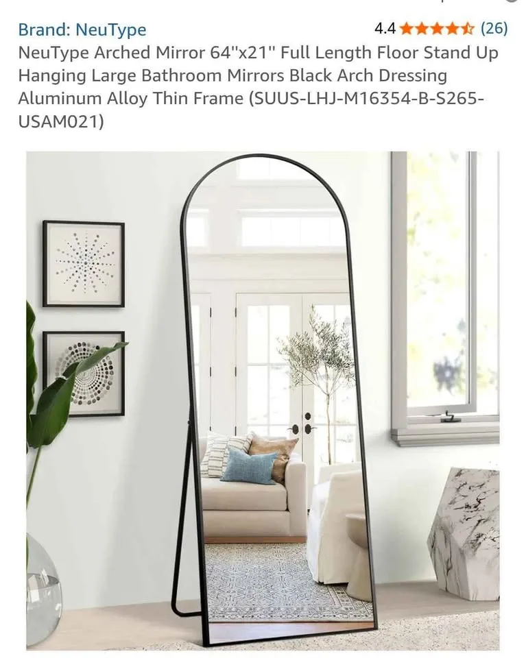 Full length Arch mirror image indicator(7)