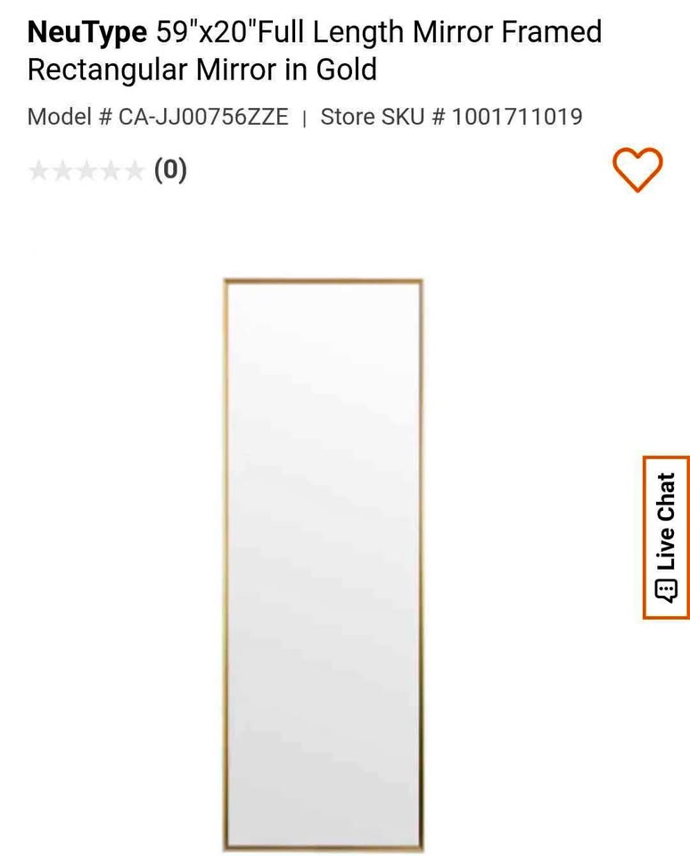 Full length mirror