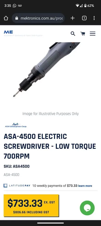 Electric Screwdriver ASA image indicator(5)