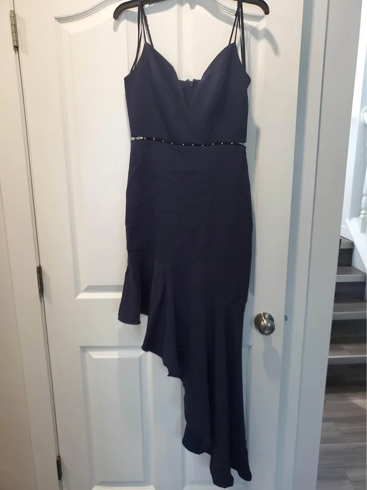 Brand new BCBGMaxazria asymmetrical dress image indicator(5)