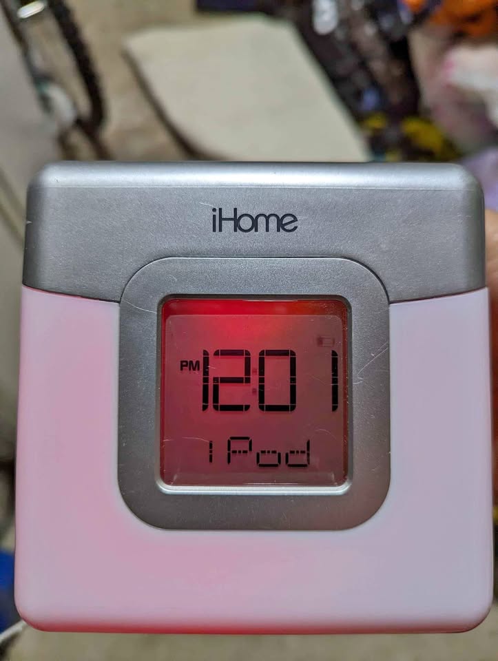 Home Alarm clock with iPhone dock