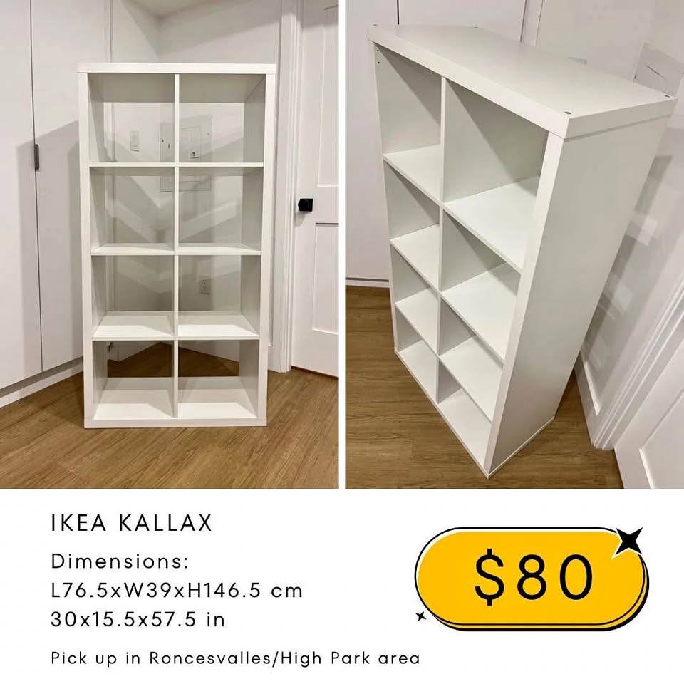 IKEA Kallax 8 cube