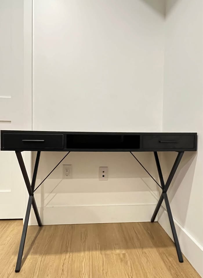 Small black desk - photo 3