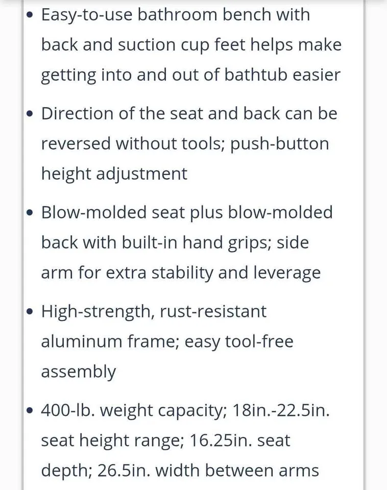 Brand New Transfer Bench witb Backrest image indicator(3)