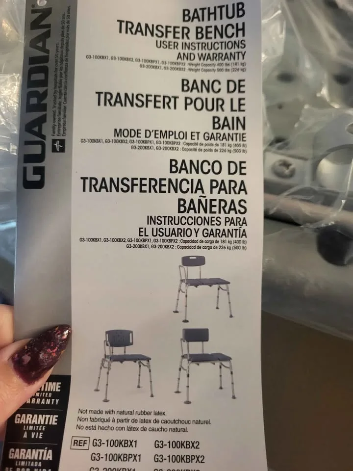 Brand New Transfer Bench witb Backrest image indicator(5)