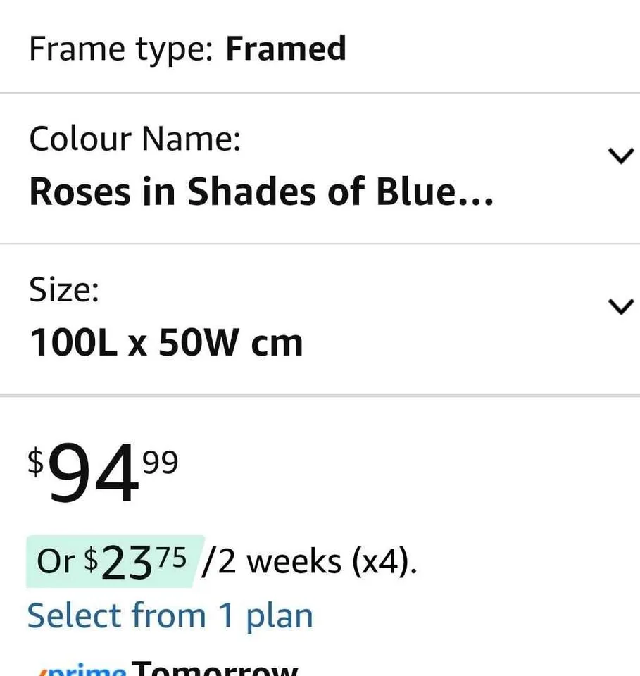 Brand New Framed 20" x 40" Framed Canvas Wall Art image indicator(8)