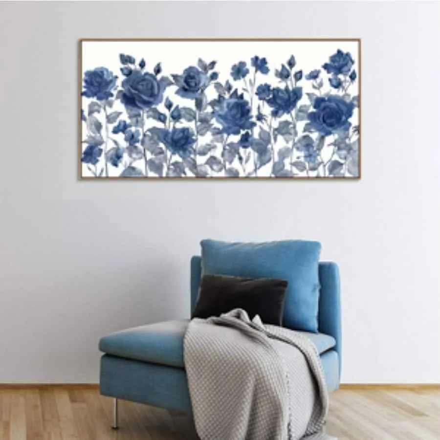 Brand New Framed 20" x 40" Framed Canvas Wall Art image indicator(9)