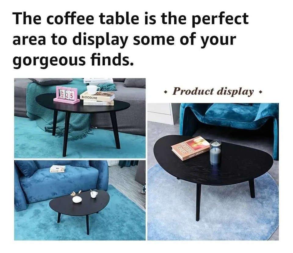 Brand New Wooden MCM Style Coffee Table image indicator(7)