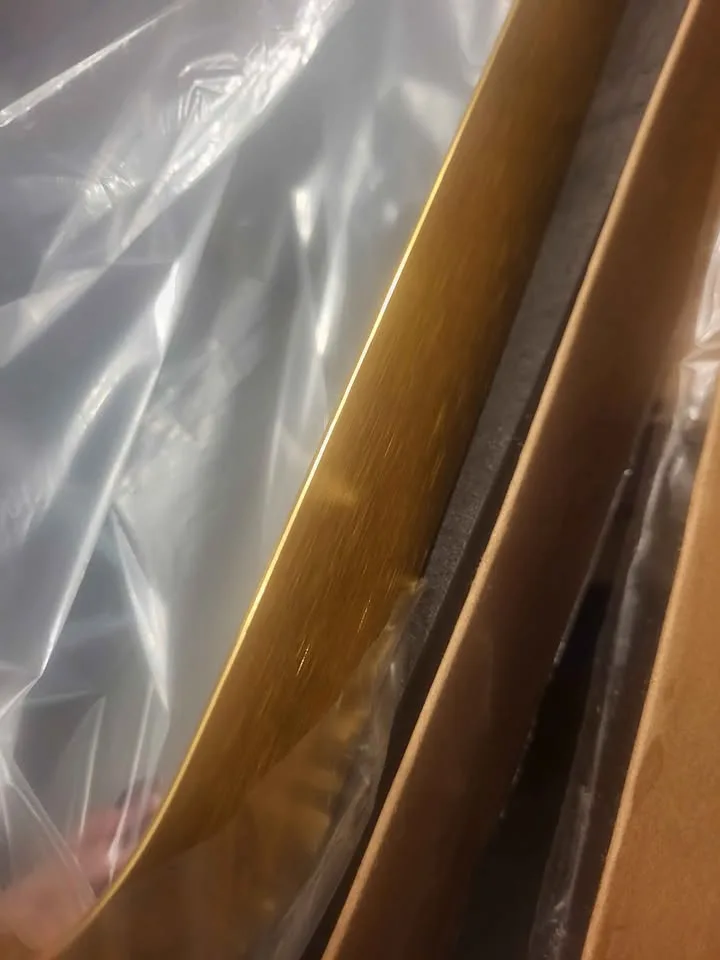 Brand New 24" x 36" Gold Rectangular Mirror - 2 Available image indicator(6)