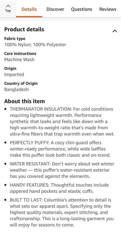 Men’s Columbia Jacket image indicator(5)