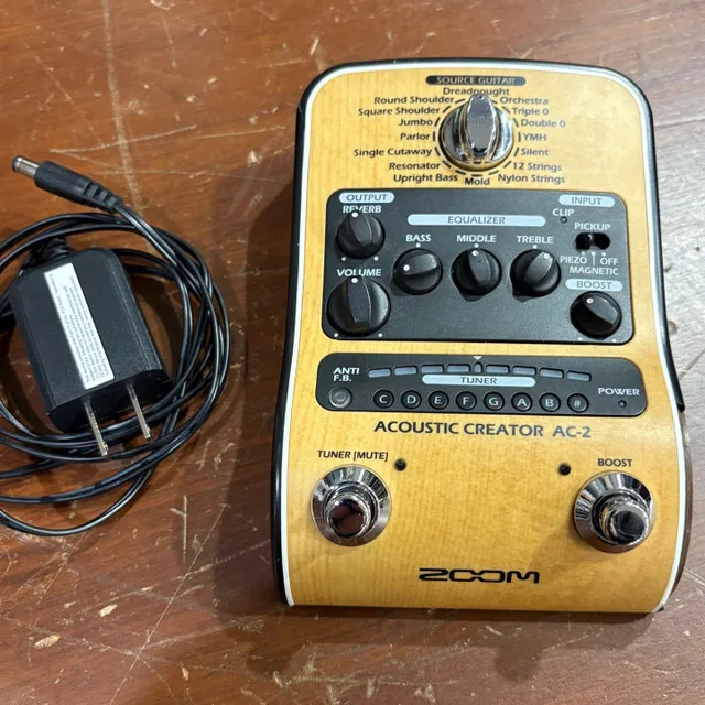 Mint Zoom AC-2 Acoustic Creator Pedal! image indicator(5)