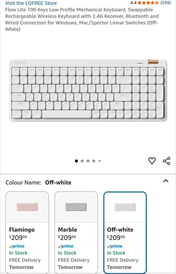 Lofree Mechanical Keyboard - New image indicator(2)