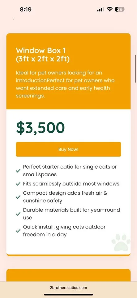 🐾 Luxury Outdoor Catios – Handcrafted Towers & Window Boxes image indicator(5)