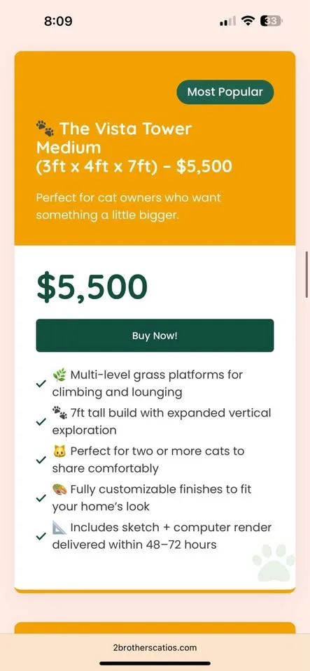 $5500 - Luxury Cat Window Boxes 🐱 image indicator(2)